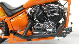 Yamaha V Star 1100 DragStar Exhaust System - 1(509)466-3410